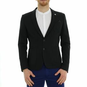 GIACCA MICROFANTASIA NERO